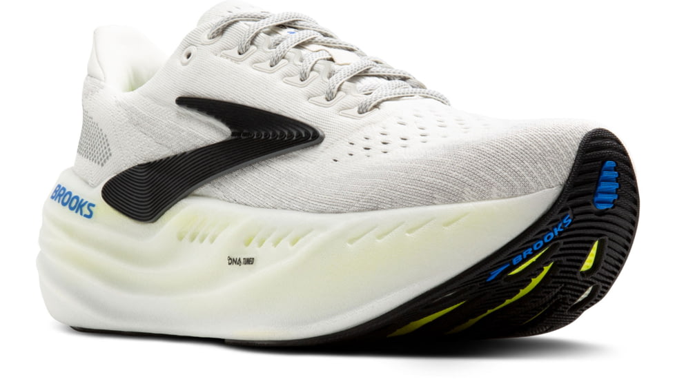 Brooks Glycerin Max Road Running Shoes - Mens, Grey/Black/Nightlife, 8, 1D, 1104471D099.080