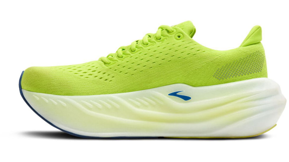 Brooks Glycerin Max Road Running Shoes - Mens, Lime/Navy Peony/White, 9, 1D, 1104471D303.090