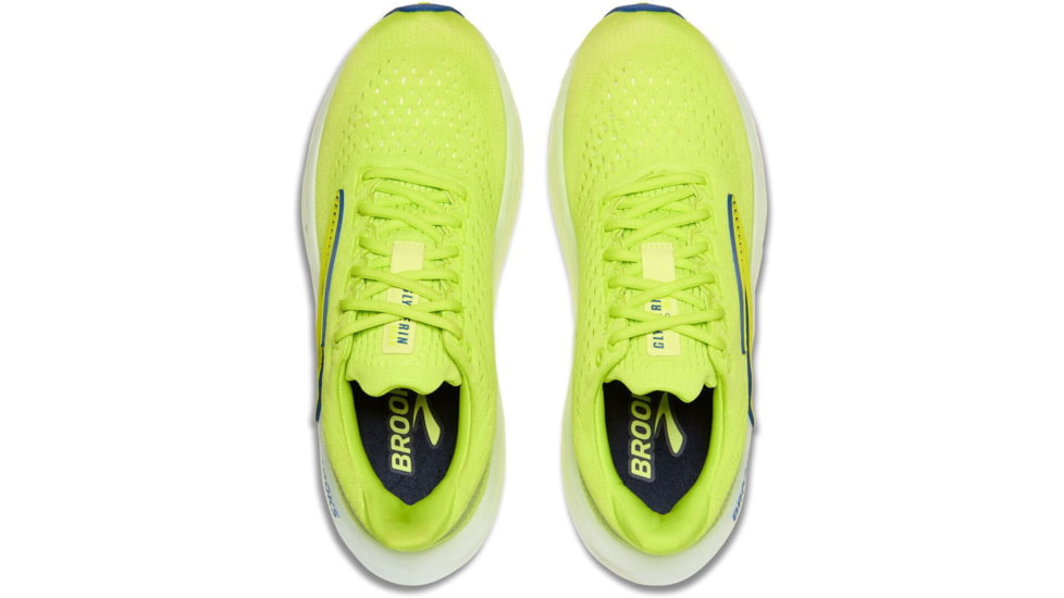 Brooks Glycerin Max Road Running Shoes - Mens, Lime/Navy Peony/White, 9, 1D, 1104471D303.090