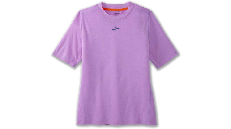 Brooks High Point Short Sleeve - Womens, Bright Purple, Small, 221638558.025