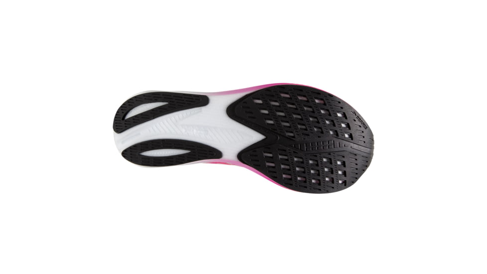 Brooks Hyperion Running Shoes - Womens, Pink Glo/Green/Black, 6.5 Narrow, 1203961B661.065