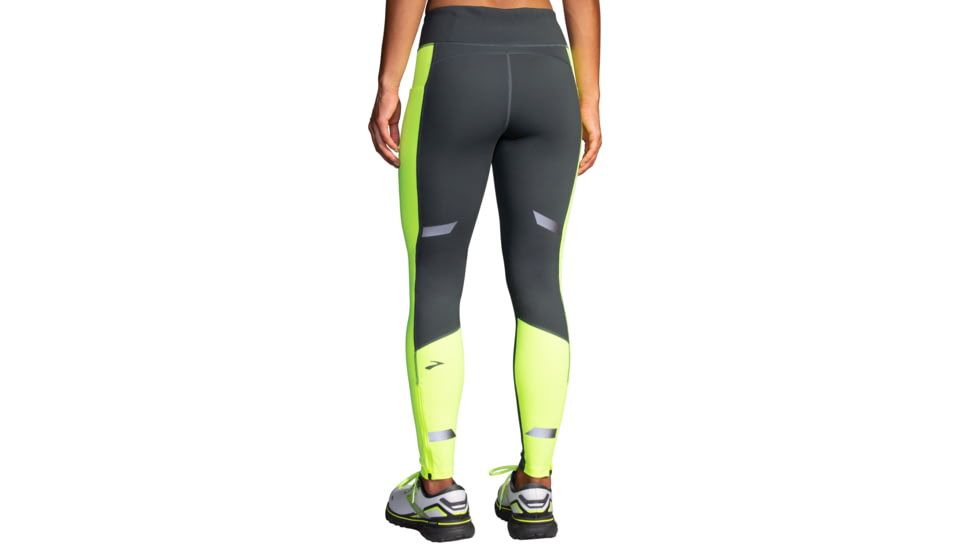 Brooks Run Visible Thermal Tight - Womens, Asphalt/Nightlife, Extra Small, 221640044.020