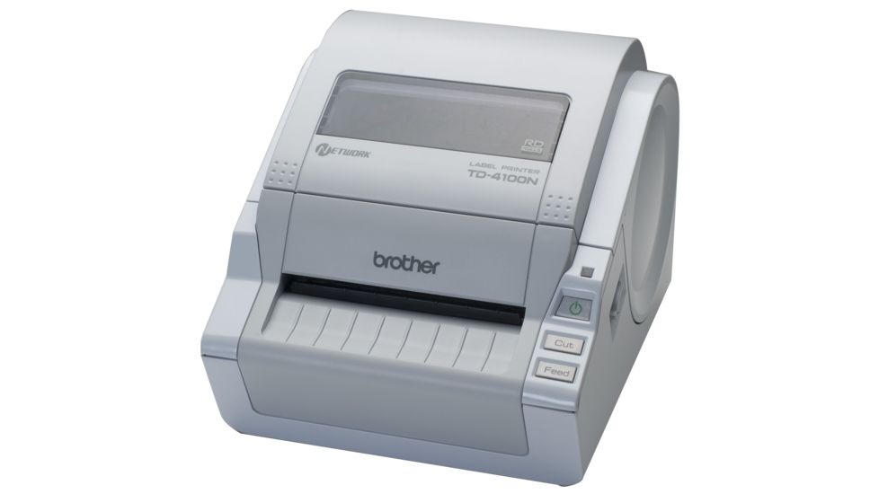 Brother Mobile Solutions TD-4100N Desktop Barcode Network Printer TD4100N