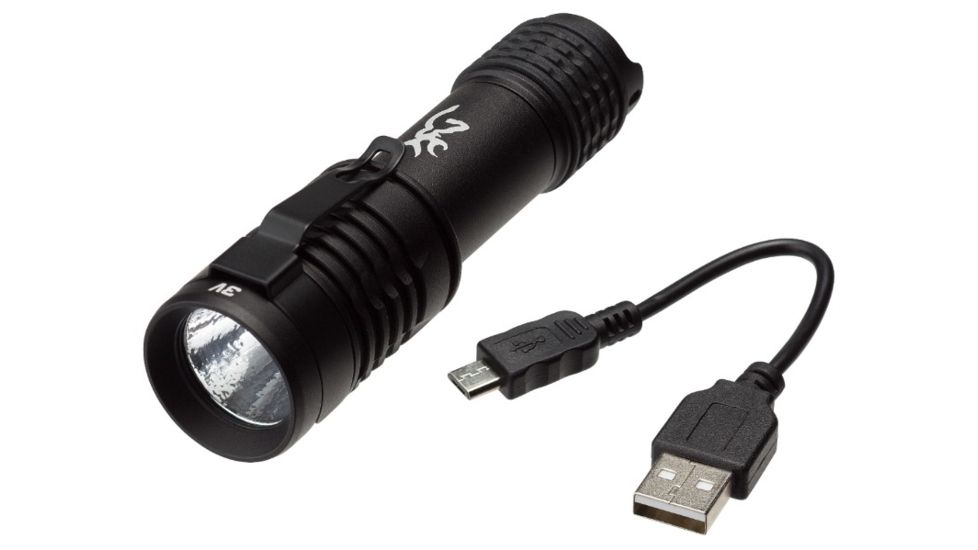 Browning Blackout USB Rechargeable Flashlight, 3V 3713403