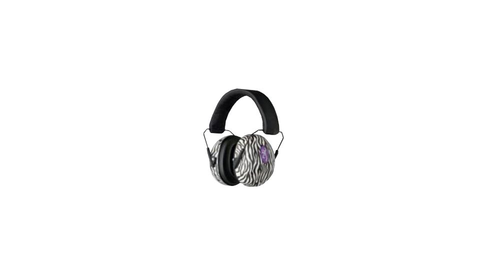Browning Buckmark II Hearing Protector Ear Muffs,Zebra For Her 126339