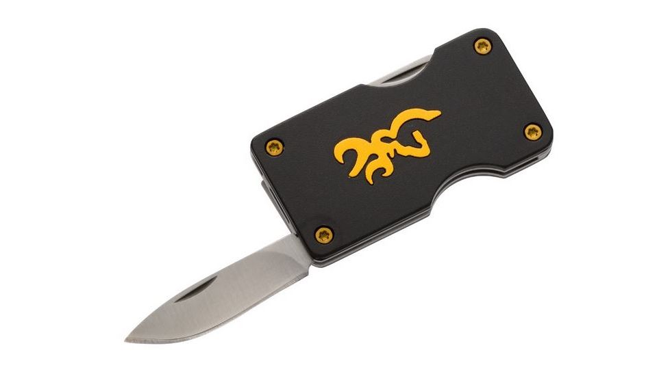 Browning Buckmark Money Clip Knife,Black 3220123