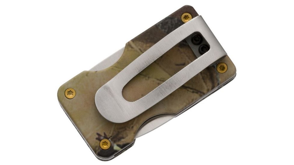 Browning Buckmark Money Clip Knife,Mossy Oak Breakup Infinity 3220124