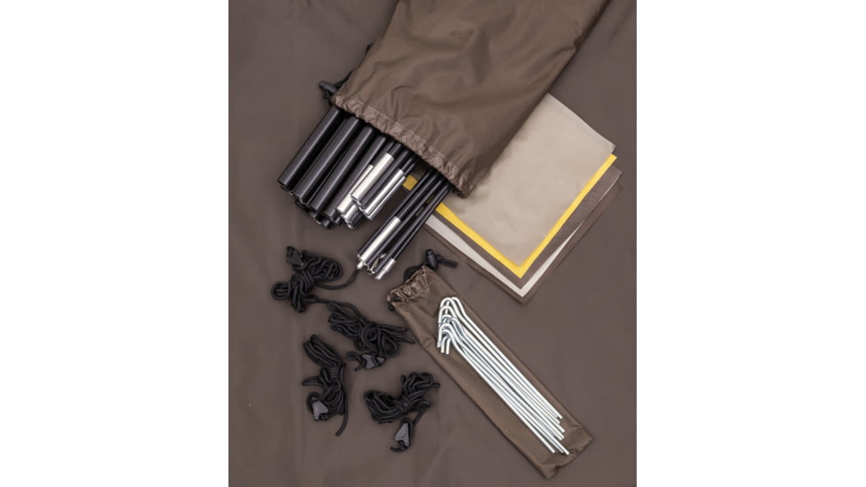 Browning Camping Big Horn 5 Tent, Gray/Gold, 5596699