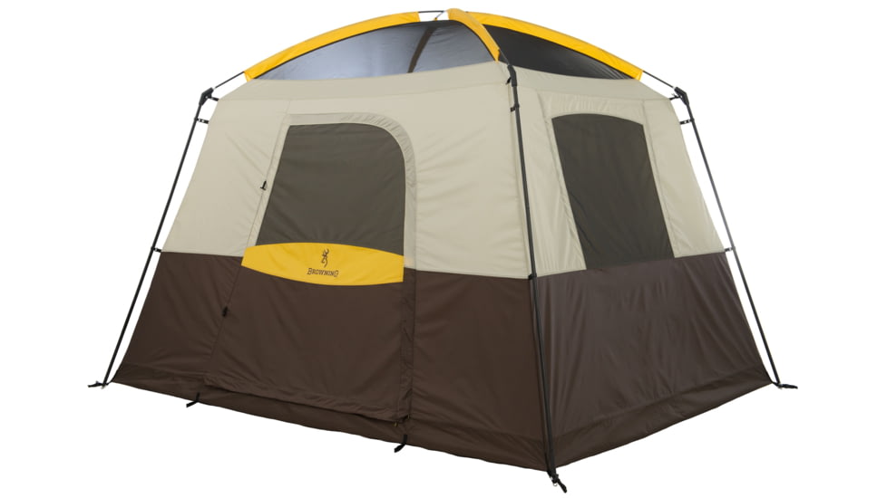 Browning Camping Big Horn 5 Tent, Gray/Gold, 5596699