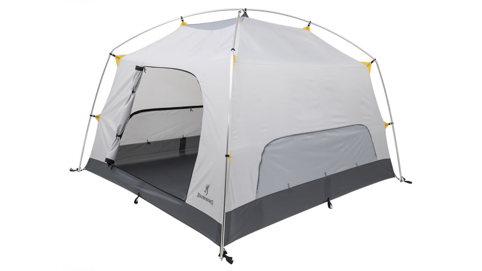 Browning Camping Glacier 4-Person Tent, Charcoal/Gray, 5492736