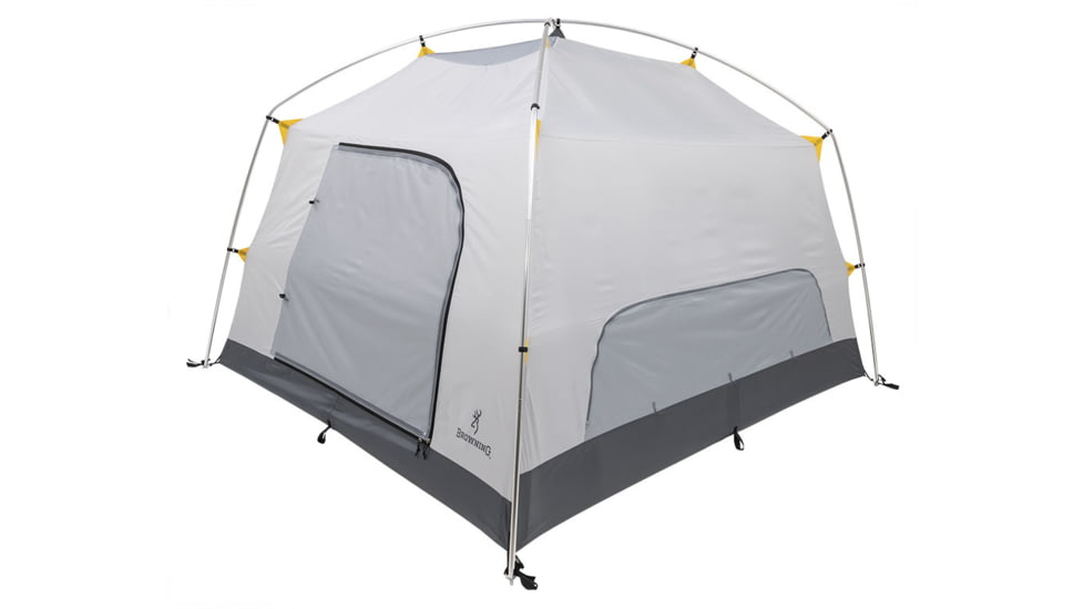 Browning Camping Glacier 4-Person Tent, Charcoal/Gray, 5492736