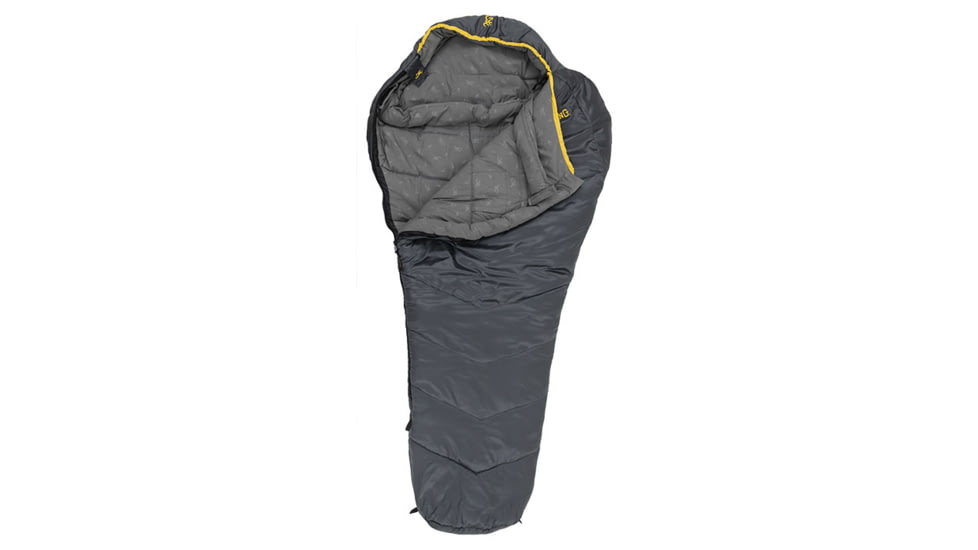 Browning Camping Kenai -20 Degrees Sleeping Bag, Charcoal, 4897218