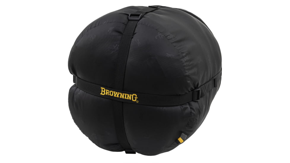 Browning Camping Kenai -20 Degrees Sleeping Bag, Charcoal, 4897218