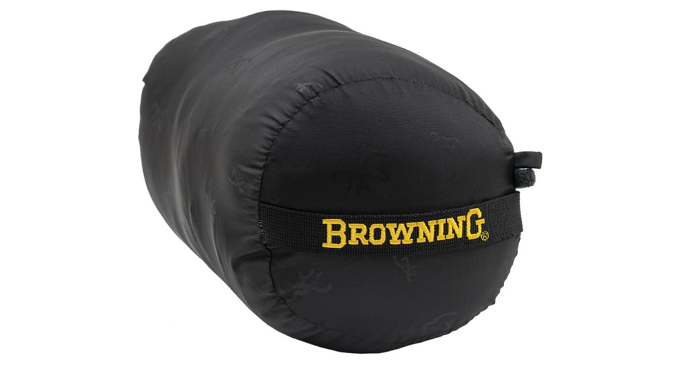 Browning Camping Pillow w/Fleece, Charcoal, 7999118