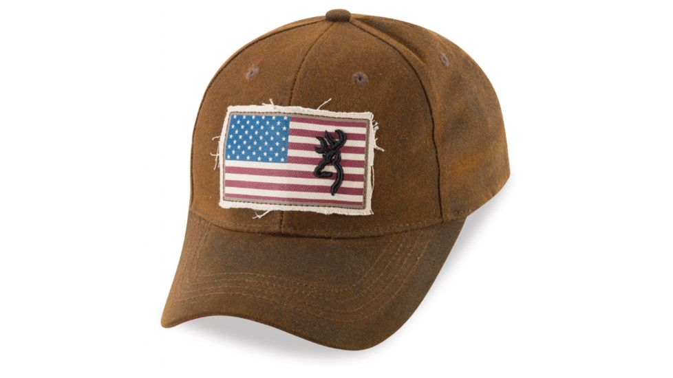Browning Cap, Liberty Wax Dk.Brown 308776881