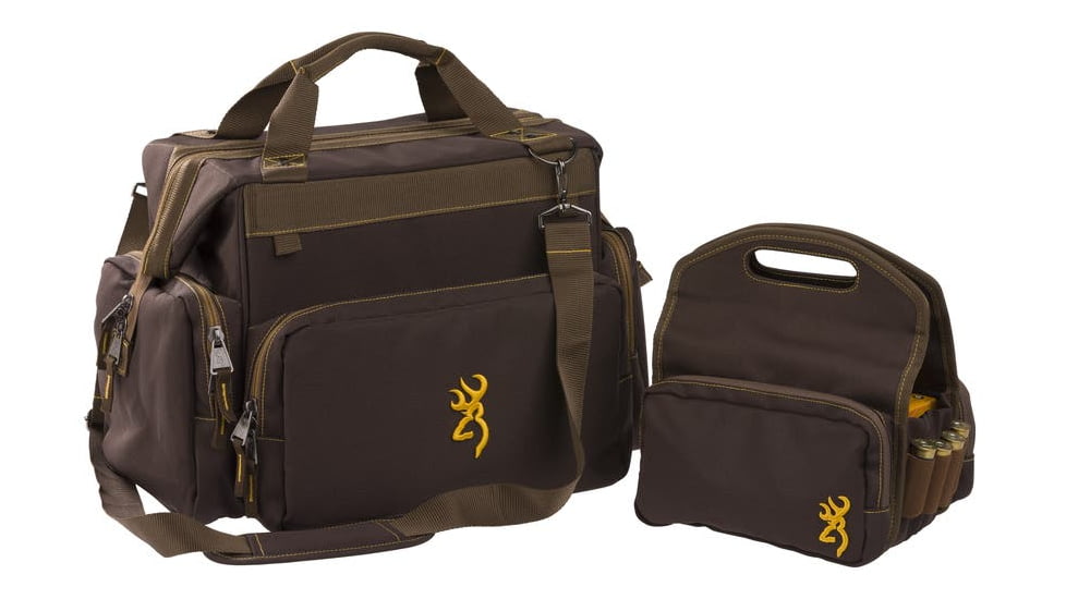 Browning Comp Series Range Bag w/ Line Bag, Brown, 1210188