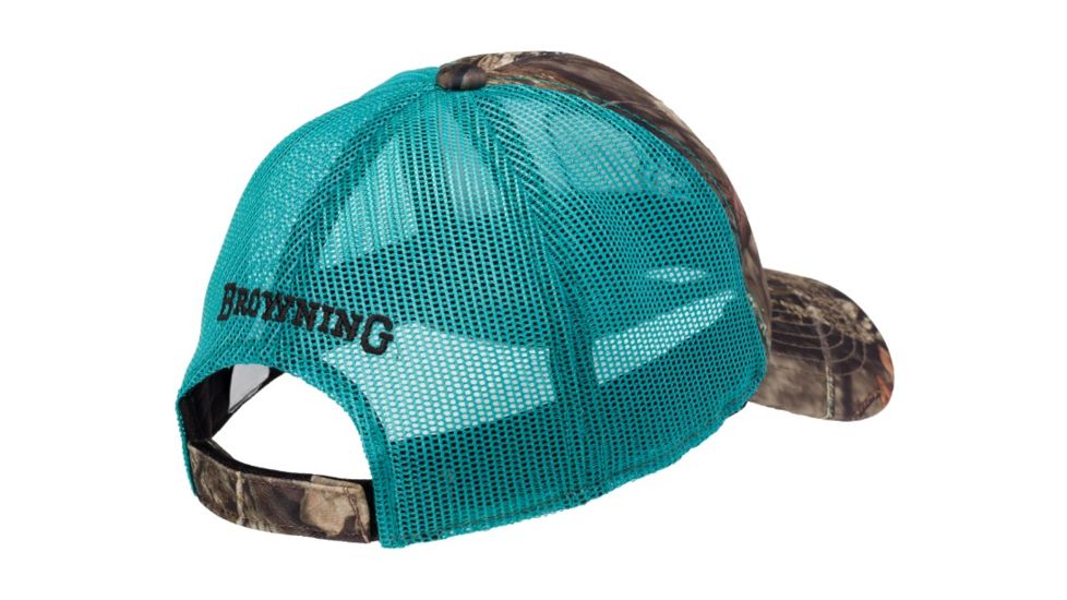 Browning Downwind Cap, MOBUC/Teal, One Size, 308579561