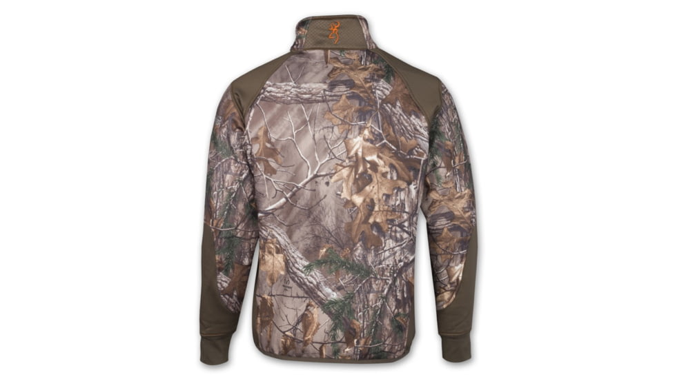 Browning Hells Canyon Jacket, HC Performance FLC 1/4 Zip MOINF, 3XL 3045842006