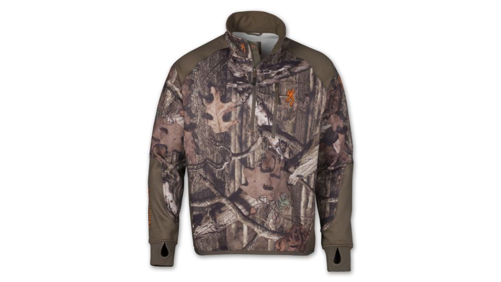 Browning Hells Canyon Jacket, HC Performance FLC 1/4 Zip RTX, S 3045842401