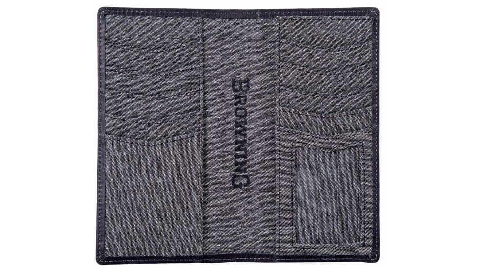 Browning Leather Executive Wallet, Black BGT1181