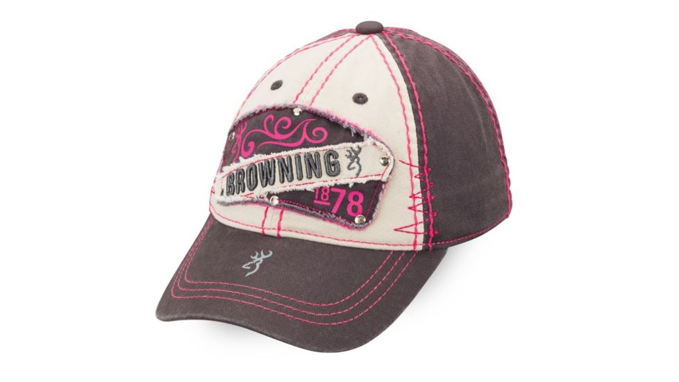Browning Libby Cap,Charcoal/Khaki 308247891