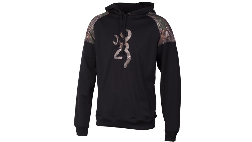 Browning Mens Gauge Sweatshirt,Black, Black, M BRI010030.099239.M