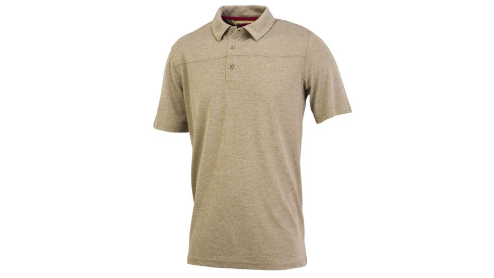 Mens Heritage Berkshire Polo Shirt, Heather Breen