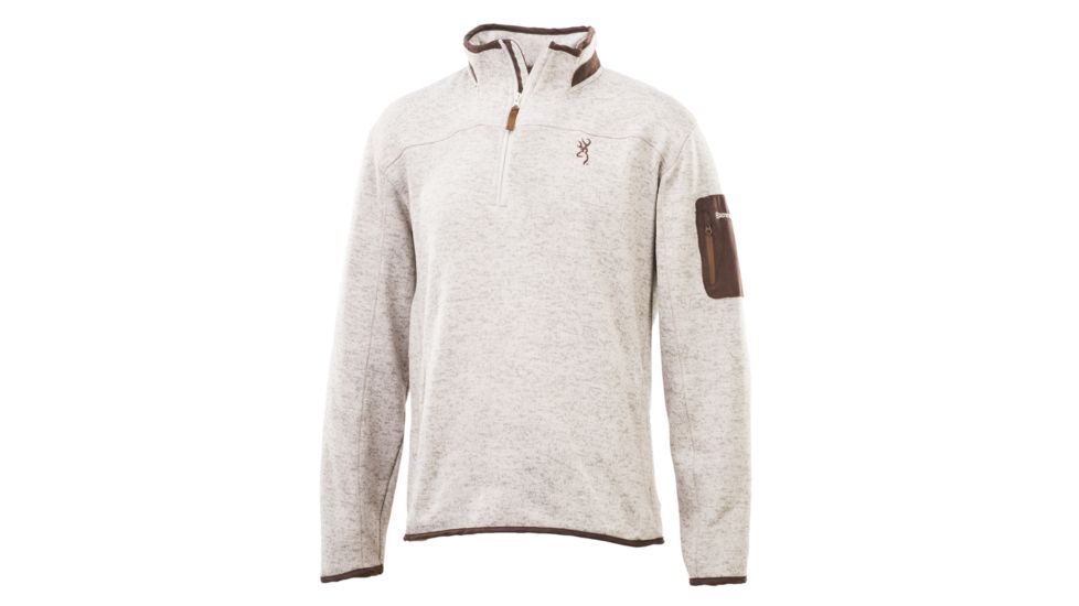 Browning Mens Laredo II Sweater, Oatmeal, Medium A000006910103