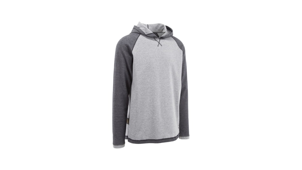 Browning Mens Pavant Hooded Tee, Heather Castlerock, Large, A000302900104