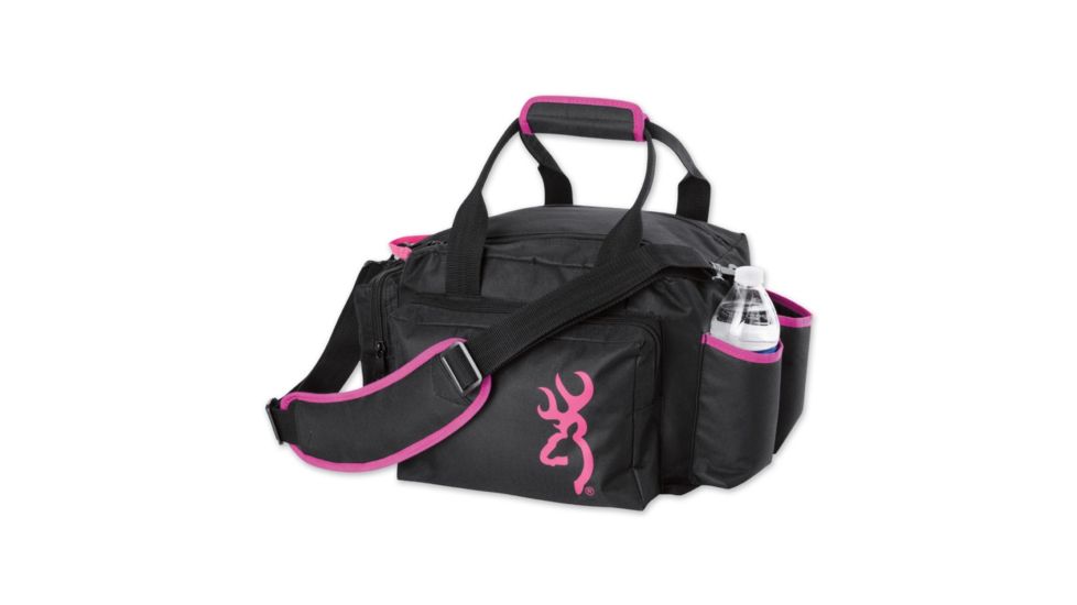 Browning Pure Buckmark Shooting Bag For Her, BLACK/PINK 121002991