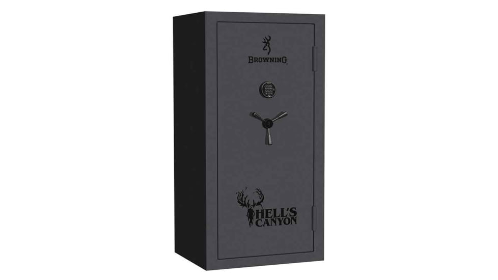 Browning Safes HC33 Gun Safe, Mechanical Lock, Textured Charcoal, 33, HC33-TXTCHAR-BC-M