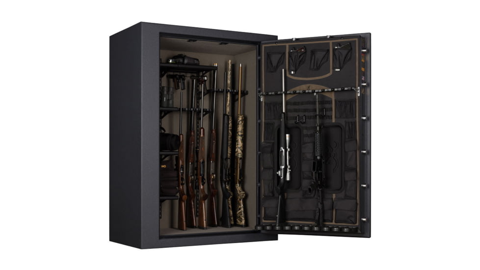 Browning Safes HC49 Gun Safe, Mechanical Lock, Textured Charcoal, 49, HC49-TXTCHAR-BC-M