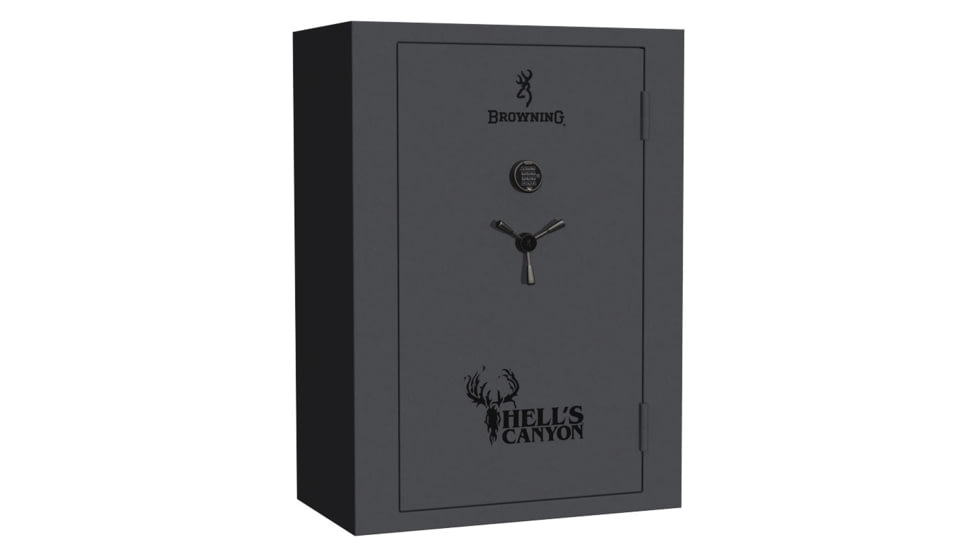 Browning Safes HC49 Gun Safe, Mechanical Lock, Textured Charcoal, 49, HC49-TXTCHAR-BC-M