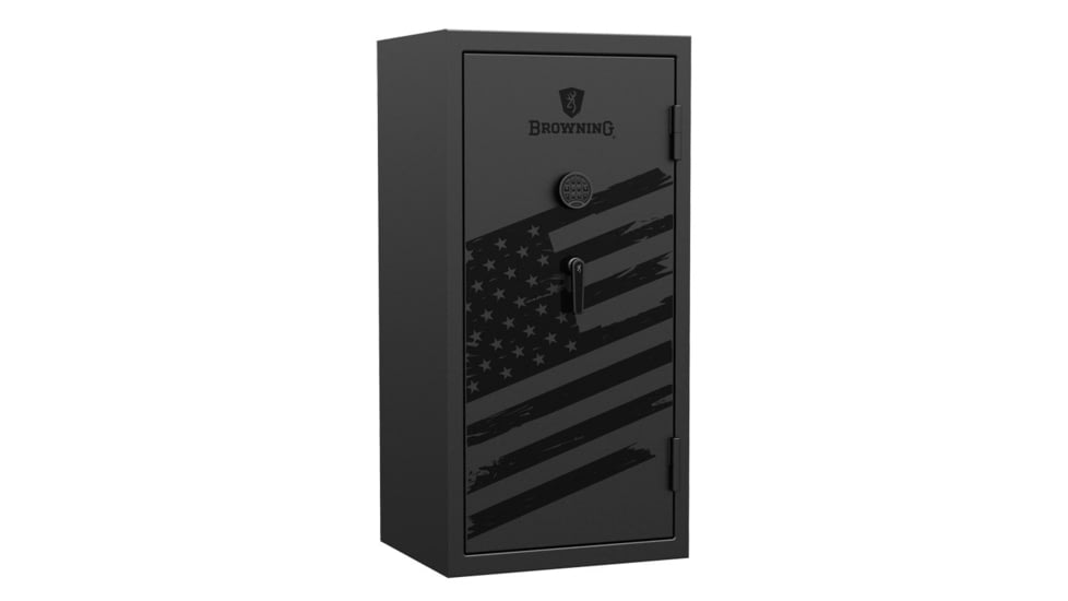 Browning Safes MP Blackout Series Gun Safe, Electronical Lock, Matte Black, 33, HTR33-TXTCHAR-BC-E