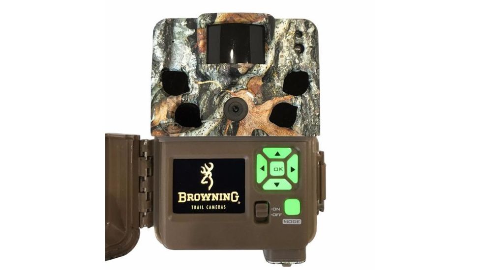Browning Trail Cameras Dark Ops Pro HD Ready Trail Camera, 18MP W/ 1.5in Color Viewer, Camo BTC-6HDP