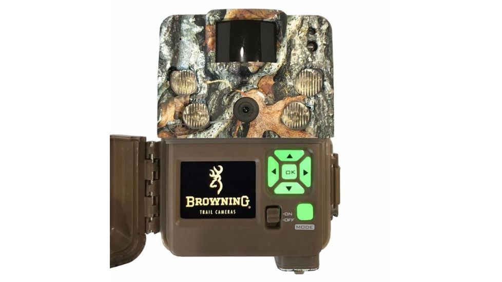 Browning Trail Cameras Strike Force Pro HD Ready Trail Camera, 18MP W/ 1.5in Color Viewer, Camo BTC-5HDP