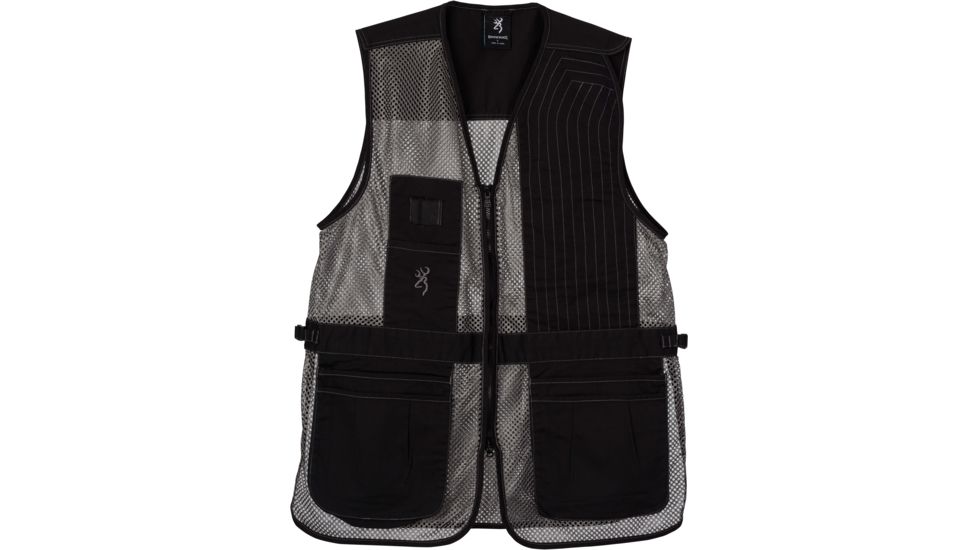 Browning Trapper Creek Vest - Womens, Black/Gray, S, 3050369901