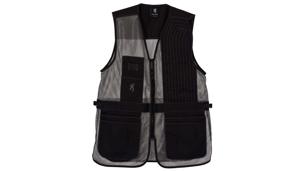 Browning Trapper Creek Vest - Womens, Black/Gray, Medium, 3050369902
