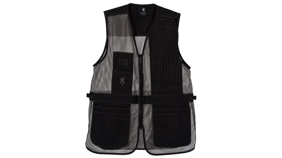 Browning Trapper Creek Vest - Womens, Black/Gray, Large, 3050369903