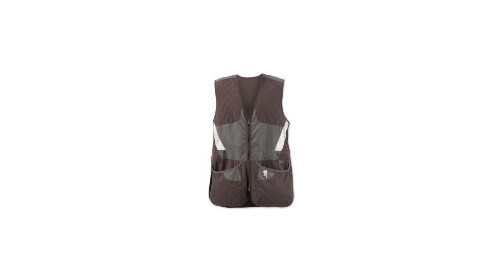 Browning Vest, Ladies Summit Plum/Dk Gry L 3050719103