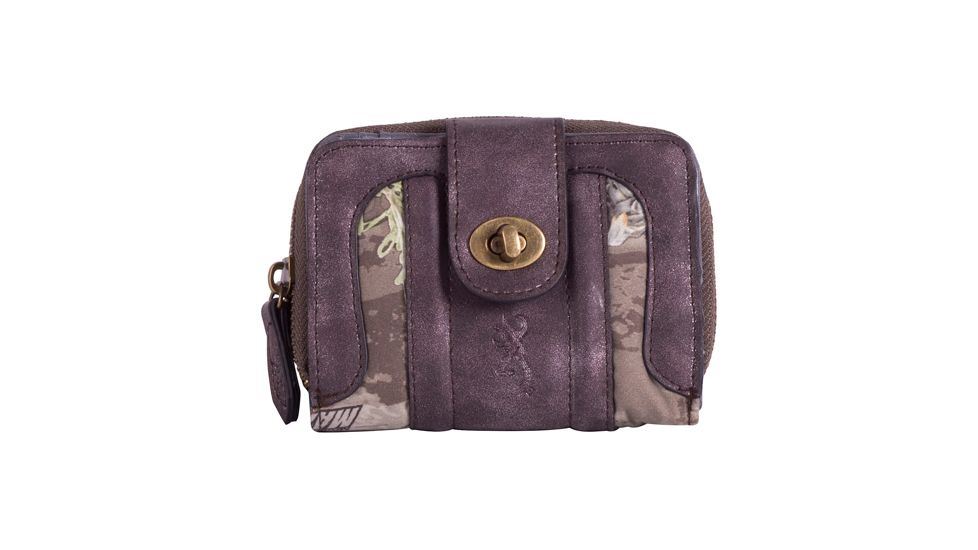 Browning Wallet Olivia Small Plum/max-1 Camo