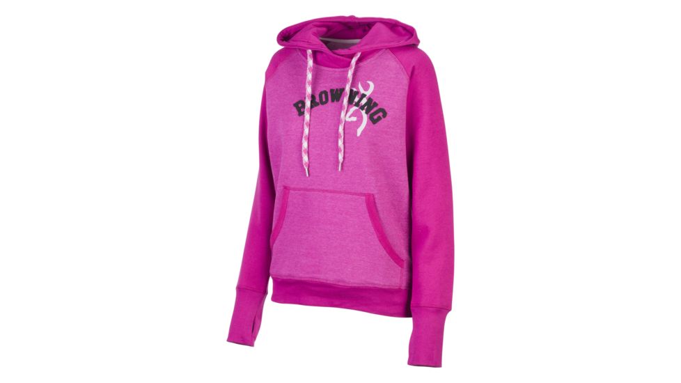 Browning Womens Cypress Sweatshirt, Heather Festival Fuchsia, Medium A000275960103