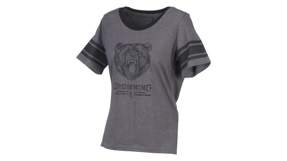 Browning Womens Gardenia Shirt, Heather Castlerock, Large A000300300104