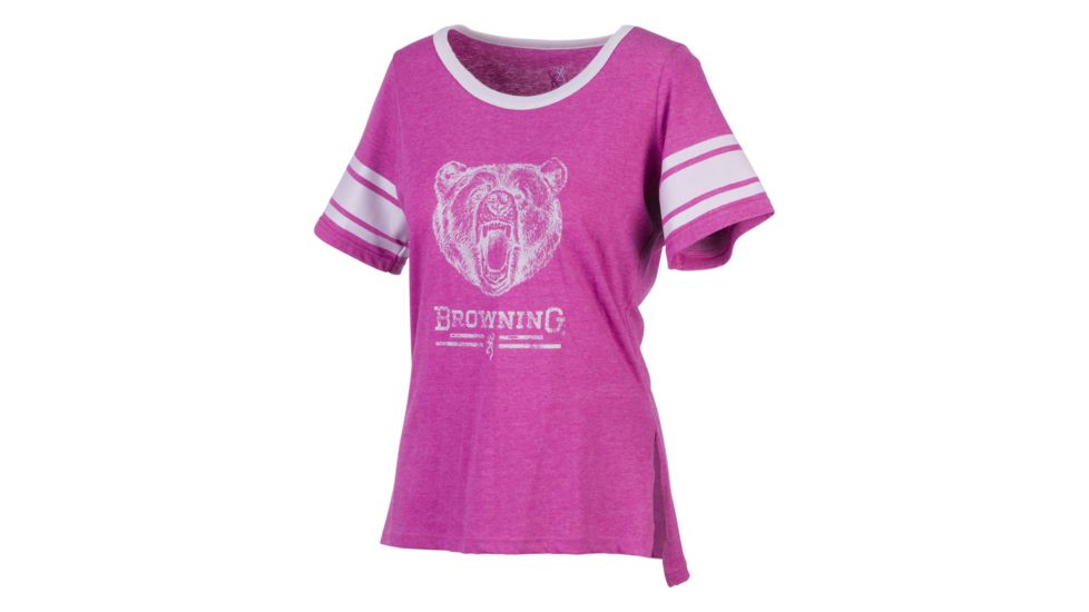 Browning Womens Gardenia Shirt, Heather Festival Fuchsia, Large A000300360104