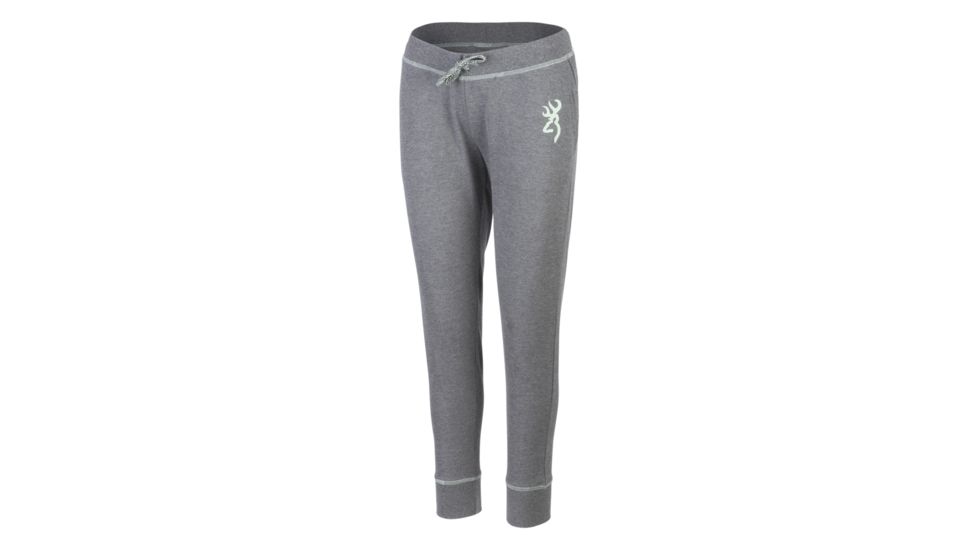 Browning Womens Shasta Sweatpant, Heather Castlerock, Large A000276400204