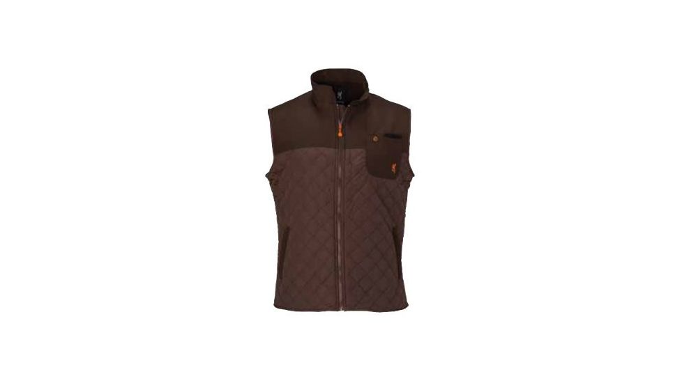 Browning WoMen's Uplnd Q w/o Embroidery Vest - Womans, Chocolate, Small, 3059699801