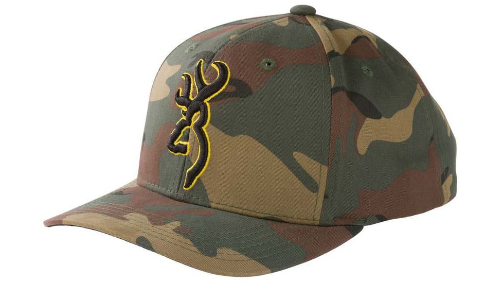 Browning Woodland Buckmark Snapback Cap, One Size, 308792481