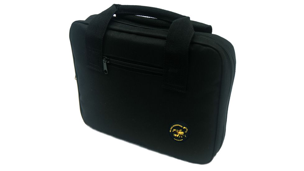 Black Scorpion Outdoor Gear Single Pistol Scorpion Case,11x8.5in,Black GC01-1111-01BK