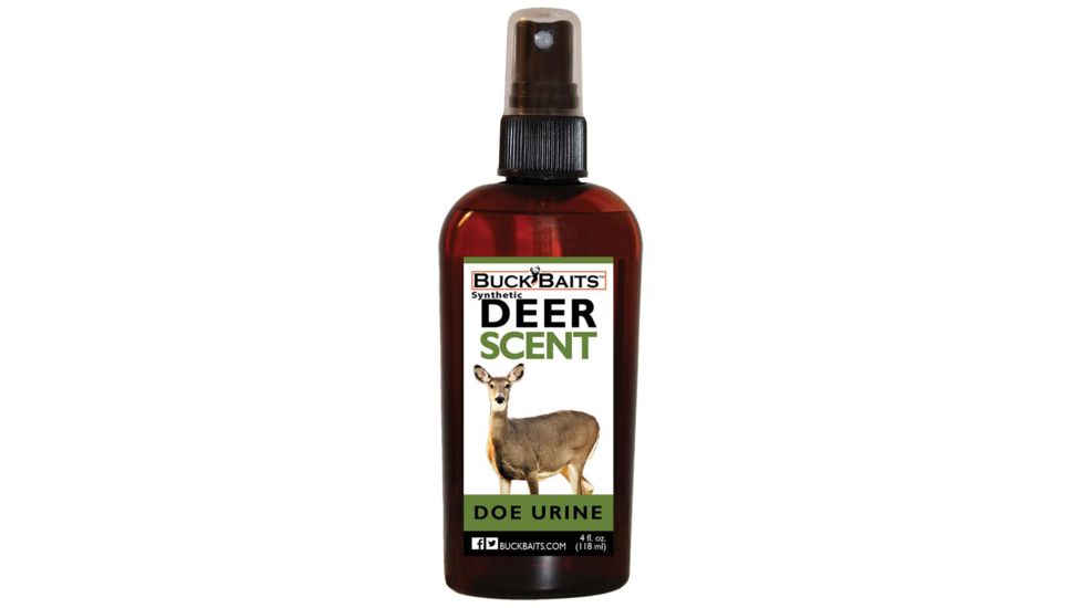 Buck Baits Synthetic Doe Urine, Brown, 4 oz., BBSDU4DU