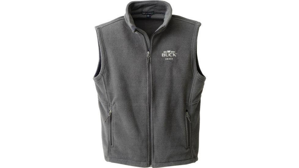 Buck Knives Mens Zip-Up Vest, Large BU6353